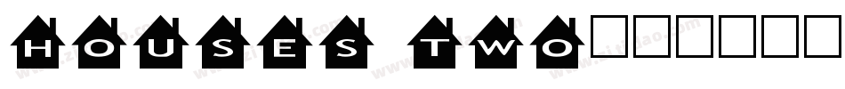 Houses Two字体转换